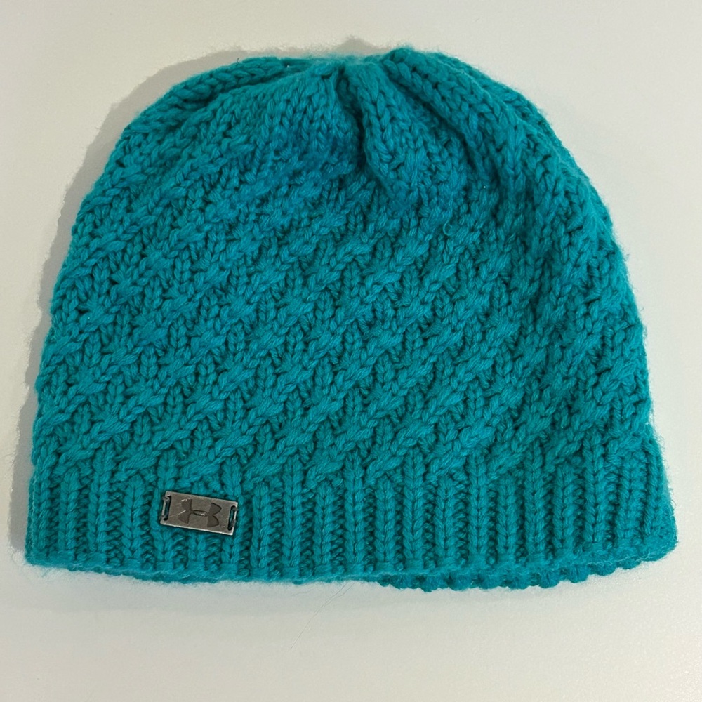 Under Armour Teal Knit Women’s Winter Beanie